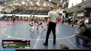 100 lbs Champ. Round 1 - Kobie Baxter, Fruitland vs Manny Mulrony, Adrian