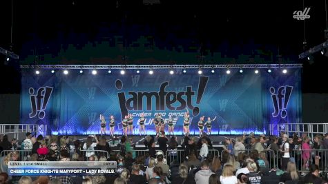 Cheer Force Knights Maryport - LADY ROYALS. [2026 L1 U14 Small Day 2] 2026 JAMfest Europe