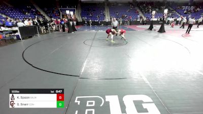 120 lbs Consi Of 16 #2 - Kevin Spoon, Salem vs Grady Snarr, Concord-Carlisle