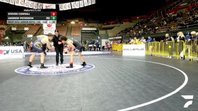 Junior Boys - 165 lbs Cons. Round 3 - Brody Coleman, Betsu Wrestling Club vs Falcon Casteel, Goldmine Wrestling Club