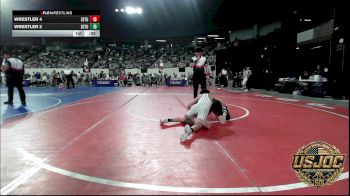 80 lbs Round Of 16 - Caedmon Robinson, Husky Wrestling Club vs Kahler Gomez, Marlow Outlaws