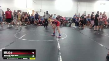 88 lbs Round 5 (6 Team) - Brody Whitman, NY Hammers vs Lee Delia, Killa Bees