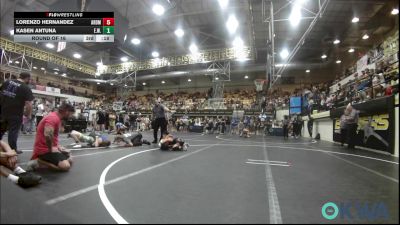 76 lbs Quarterfinal - Taylen Walden, Elgin Wrestling vs Tracen Rhoden, Del City Little League Wrestling