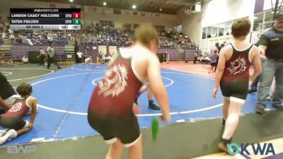 105 lbs Rr Rnd 4 - Whitley Winn, Mannford Pirate Youth Wrestling vs Damian Allsbrooks, Warhorse Wrestling Club