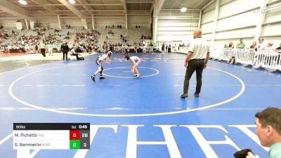 80 lbs Rr Rnd 3 - Michael Pichetto, The Hunt Wrestling Club Orange vs Graham Bammerlin, Noke Wrestling RTC