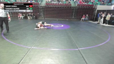 144 lbs Round Of 16 - Brody Durell, Westside vs Chauncy Glover, Aiken