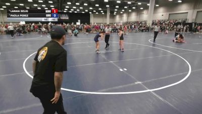 100 lbs Cons. Sub-semis - Paola Perez, Golden Bears Wrestling Club vs Lanaia Selig, Mat Demon Wrestling Club
