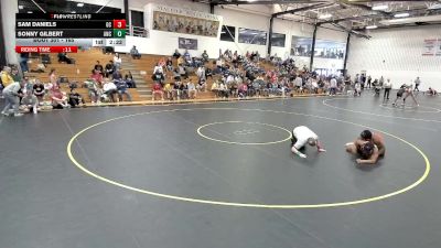 165 lbs Cons. Round 3 - Sam Daniels, Georgetown (KY) vs Sonny Gilbert, Marian - Ancilla