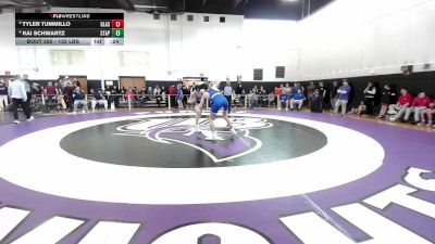 132 lbs Consi Of 8 #2 - Tyler Tummillo, Glastonbury vs Kai Schwartz, Staples