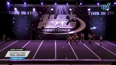 Evolution Cheer - Teal Smash [2023 L1 Tiny 4/22/2023] 2023 The U.S. Finals: New Jersey