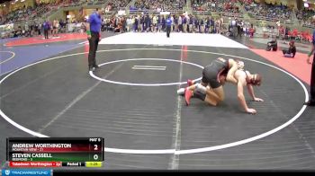 140 lbs Semis & 1st Wrestleback (8 Team) - Andrew Worthington, Mountain View vs Steven Cassell, Redmond