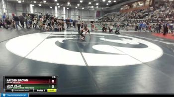 56-57 lbs Round 1 - Liam Villa, Scrap Yard Garage Wrestling vs Aayden Brown, Prometheus WC