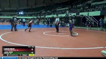 106 lbs Round 2 - Jasia Seay, Outlaws vs Logan Bean, Tabb Wrestling Club