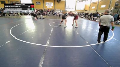 285 lbs Round Of 16 - Brady Bekkenhuis, Arlington vs Kazmeier Morosetti, North Kingstown