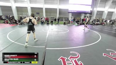 150 lbs Cons. Round 6 - Rider Eggett, Viewmont vs Braxton Giles, Payson