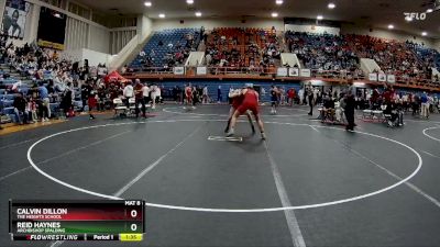 138 lbs Champ. Round 2 - Reid Haynes, Archbishop Spalding vs Calvin Dillon, The Heights School