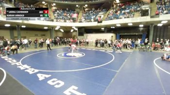 110 lbs Champ. Round 3 - Leena Cavender, Jacksonville vs Karah Arnold, Lena-Winslow Stockton