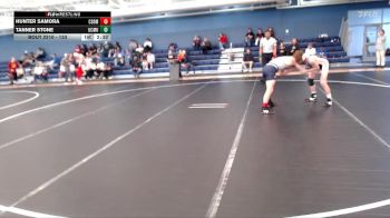 133 lbs Cons. Round 3 - Tanner Stone, Colorado Mesa University vs Hunter Samora, Colorado School Of Mines