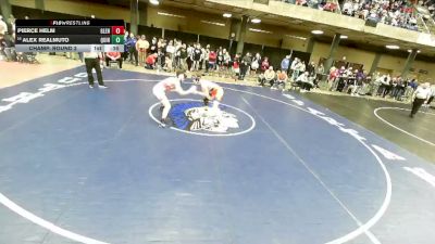 150 lbs Champ. Round 2 - Alex Realmuto, Naperville (North) vs Pierce Helm, Glenwood