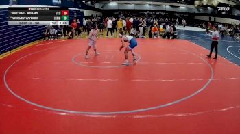 133 lbs Champ. Round 1 - Michael Adams, Ursinus vs Wesley Wydick, Merchant Marine