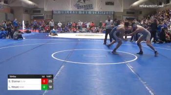 184 lbs 5th Place - Spencer Steiner, Clovis North vs Luke Meyer, Bakersfield