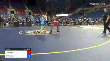 132 lbs Consi Of 64 #2 - Lindrix Cooper, Alabama vs Connor Vickrey, Wyoming