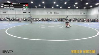 55 lbs Rr Rnd 1 - Kassidy Tran, Team Dash K-6 vs Kalia Rodgers, Funky Singlets K-6