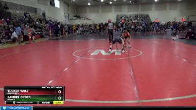 80 lbs Semifinal - Samuel Bieber, Bemidji vs Tucker Wolf, Grapplers