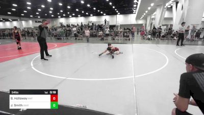 54 lbs Consi Of 4 - Bear Holloway, Mat Demon WC vs Jack Smith, Unattached