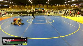 98 lbs Quarterfinal - Cole Rimes, Naples Bears vs Israel De Jesus, Grapple Academy