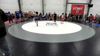 43 kg Rr Rnd 3 - Cruz Little, Integrity Wrestling Club vs XAVIER SEABURY, Vougar's Honors Wrestling Black