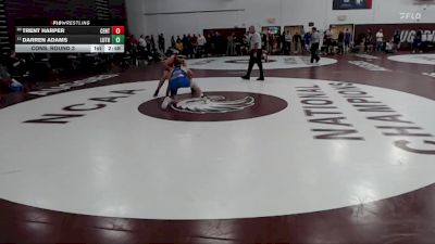 149 lbs Cons. Round 3 - Darren Adams, Luther vs Trent Harper, Central