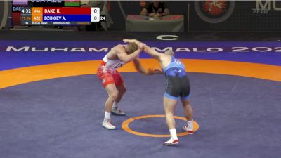 86 kg Bronze - Kyle Dake, USA vs Arsenii Dzhioev, AZE