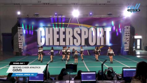 Beyond Cheer Athletics - Gems [2024 L1 Junior - D2 Day 1] 2024 CHEERSPORT Toms River Classic