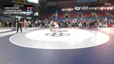 150 lbs Cons. Rd Of 32 - Carlos Valdiviezo, CA vs Christopher Acuna, MT