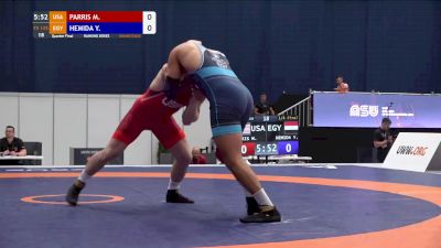 125 kg Quarter Final - Mason Parris, USA vs Youssif Ibrahim Hemida, EGY
