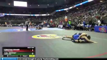 Champ. Round 1 - Cael Dempsey, Lincoln East vs Christian Graser, Creighton Prep