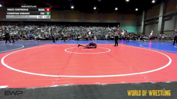 126 lbs Round Of 32 - Vince Contreras, BULLDOG WRESTLING CLUB vs Christian Urbano, Southwest Stallions WC