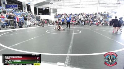 73-76 lbs Round 3 - Christian Marks, Cougar vs Nolan McKinzie, Mill Valley