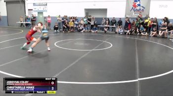 112 lbs Semifinal - Jordynn Colby, Interior Grappling Academy vs Christabelle Minke, Anchor Kings Wrestling Club