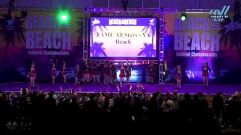 FAME All Stars - VA Beach - VIXENS [2023 L1 Junior - Small - B 3/25/2023] 2023 ACDA Reach the Beach Grand Nationals - DI/DII