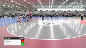 182 lbs Semifinal - Matthew Furman, PA vs Tye Monteiro, CA