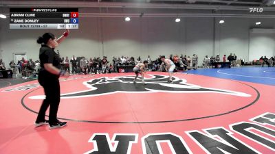 57 lbs Cons. Round 2 - Abram Cline, DMV RTC vs Zane Donley, Beaver Wrestling Club
