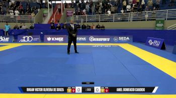 Aniel Bonifacio Candido vs Rhuan Victor Oliveira De Souza 2025 Brasileiro Jiu-Jitsu IBJJF