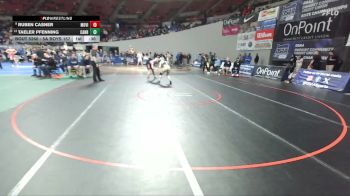 5A Boys 157 lbs Cons. Round 2 - Taeler Pfenning, Canby Boys vs Ruben Casner, Mountain View Boys