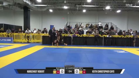 Keith Christopher Cays vs Nurdzhigit Robert 2026 Pan IBJJF Jiu-Jitsu No-Gi Championship