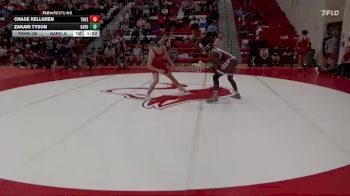 157 lbs Round 1 (3 Team) - Zakari Tyson, Gardendale Hs vs Chase Kellgren, Thompson HS