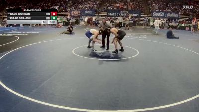 D 1 150 lbs Champ. Round 1 - Isaac Orillion, Jesuit vs Kade Jourdan, Live Oak