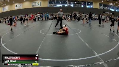 48 lbs Round 4 (6 Team) - Rex Fitzpatrick, Warhawks Wrestling vs Luke Rehak, Quest