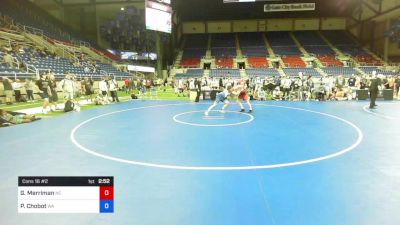 182 lbs Cons 16 #2 - Gregory Merriman, North Carolina vs Phillip Chobot, Washington